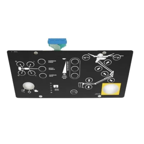 Premium Heavy Duty Ground Control Panel Overlay Decal Replacement Sticker For Genie Garage Door Keypad Model TMZ 34 19 OEM 76096GT