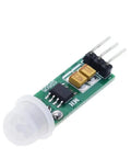 Infrared PIR Motion Sensor Module For DIY Electronics Hands Down Easy Install High Precision Detector With Stable Performance Reliable Component For 2025 Projects And Smart Home Tech, compact green PCB