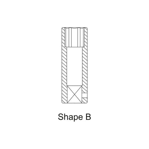 Rock Solid Deep Impact Socket 19 Mm One Half Inch Square Drive Extra Thin Wall Chrome Molybdenum Steel shape B diagram view.