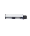 Smooth Ball Screw Linear Guide Rail Motion System With Precise Rock Solid Movement For Industrial Automation Including A 100mm Diameter Stepper Motor For High Torque And Reliable Positioning, aluminum linear actuator