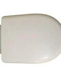 Quick Release Toilet Seat With Soft Close And Removable Hinges Boasting Dead Silent Slow Drop Mechanism Solid Duroplast Build top view