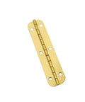 10 Pack Rock Solid Antique Door Hinges In Imitation Gold Plating showing a single hinge with smooth finish, ideal for vintage projects.