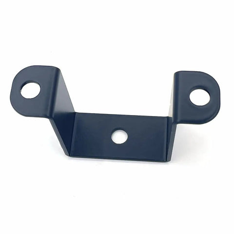 4 Pack 2x2 Square Tube Strap Clamps For 2 Inch Pipes, Beefy Heavy Duty Metal U Bracket Mounts, Powder Coated Black