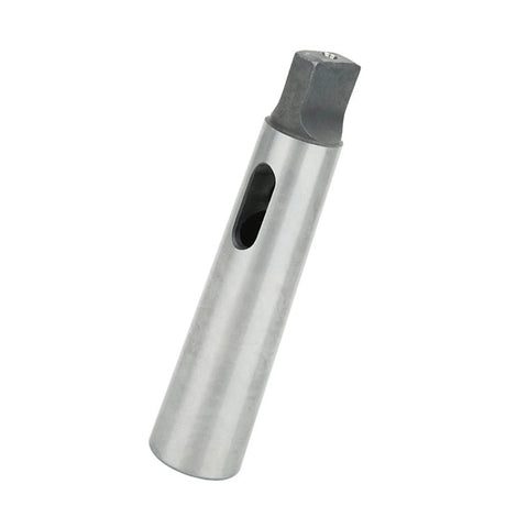 Taper reducing adapter MT3–MT2, drill sleeve, steel, side view
