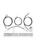 Nylon Fuel Line Replacement Kit For Chevy C2500 C1500 K1500 Direct Fit Restores Gas Flow Performance And Safety On Classic Trucks, black nylon lines