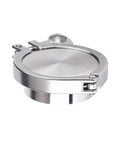 Top Shelf 304 Stainless Steel Ferrule Kit With Tri Clamp Pipe End Cap And Silicone Gasket For Dairy Food Processing Quick Fit Setup Durable Rugged Gear, stainless steel ferrule cap