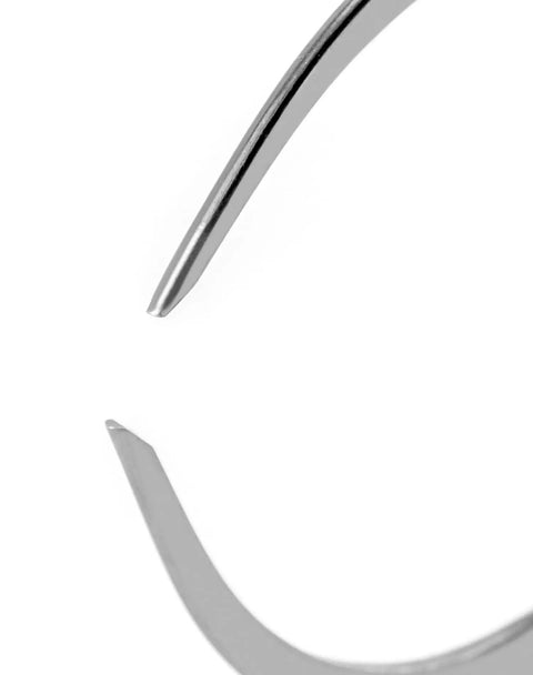 Nut Adjustable 12 Inch Spring Dividers Calipers Workhorse For Metalworking And Machining, Beefy Hardened Carbon Steel Tips, Precision Measurement Tool For Accurate Transfer And Layout close-up of steel tips