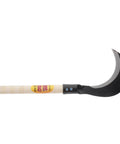 Manganese Steel Garden Sickle With Wooden Handle Ergonomic Design for easy weeding trimming and harvesting built tough ultra durable