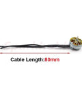 Dope 1103 8500KV Brushless Drone Motor For Tinywhoop 2-3S Lipo with 1.5mm shaft and 80mm cable length, fits 65mm props.