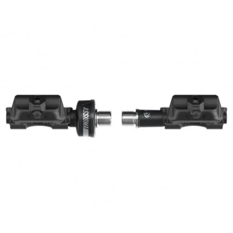 Top view of Assioma Uno Power Meter Pedal Game Changing 50 Hour Battery Life Easy Install Bluetooth and ANTPlus Connectivity