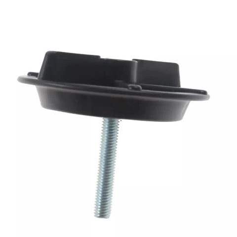 Side view of black Spare Tire Hold Down Retainer Clamp Compatible With Hyundai Venue 2020 2022 Elantra 2018 2020 Kia Niro 2017 2021