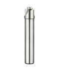 R4 Two Flute Corner Rounding End Mill Cutter With Straight Shank For Mold Milling HSS Tool, 6 mm Diameter, 60 mm Length, Front View