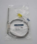 K Type Thermocouple Probe Sensor 100mm Long 5mm Diameter Tip Temperature Range 0 To 600 C Durable Metal Sheath