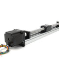 300mm Travel Linear Rail Guide Kit With Square Rails And SFU1605 Ballscrew For DIY CNC Router X Y Z Linear Stage Actuator Nema 23 Motor Included Beefy Aluminum Build Delivers Smooth Glide And Precise Motion. Compact CNC linear rail kit with NEMA23 motor, SFU1605 ballscrew, and aluminum square rails.