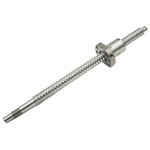 Beefy SFU2505 Ball Screw 25mm Diameter 5mm Pitch Lead Right Hand Thread With BK20 BF20 End Machined C7 Grade Flange Nut And Motion Rail