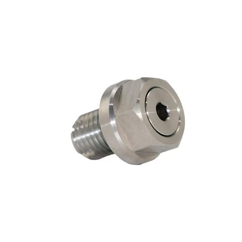 Heavy Duty Stainless Steel Oil Drain Plug Thread Repair Kit M12.1 Self Tapping Fix for Kawasaki Ninja Z400 Z650 Z900 And 1000 Models Keeps Your Ride Running Smooth Without No Drama, close-up