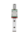 7Mm Heavy Duty Linear Guide Rail And Slider Block Kit For Diy Cnc Projects Delivers Dead Straight Motion with single slider unit.