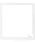 Front view of Replacement Meat Pan Glass Crisper Cover Frame For Frigidaire Refrigerator Shelf 3rd From Bottom 18.375 By 17.375 Inches Model 241969501 Fits AP4433007 EA2363832 AH2363832 PS2363832.