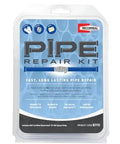 quick pipe repair kit by RectorSeal for 1-inch pipes, fast leak-stopping solution with fiberglass cloth and polyurethane resin bond.