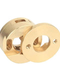 Brass 16mm Oldham coupling for 3D printer Z axis, Upgrade Your 3D Printer With This Smooth Z Axis Screw Hot Bed Oldham Coupling Stabilizer That Drastically Reduces Vibration For Crystal Clear Prints While Ensuring Super Accurate Alignment On The Move.