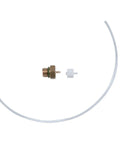 Heavy Duty High Pressure Air Hose Assembly For Robinair 16106 Genuine Standard Air Tool Fittings Ultra Secure Garage Connections Well And Kink Resistant Build Provides Super Long Service Life Plus Pro Grade Badass Punch Mechanics Dig It For Real, clear hose and brass fitting