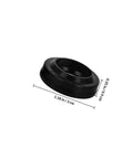 Tire Changer Cylinder Seal Kit 2 Pack With Dust Seal Durable Plastic Replacement Parts For Quick Easy Plug And Play Installation And Dust Protection Compatible With Most Tire Changer Machines, black plastic seal, 3 cm