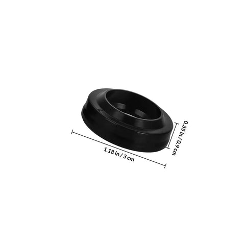 Tire Changer Cylinder Seal Kit 2 Pack With Dust Seal Durable Plastic Replacement Parts For Quick Easy Plug And Play Installation And Dust Protection Compatible With Most Tire Changer Machines, black plastic seal, 3 cm