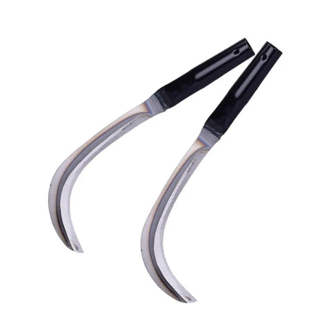 Two Piece Manganese Weeding Sickle With Comfy Grip For Gardening And Agriculture Use Sharp Blades For Efficient Harvesting