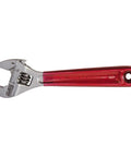 Adjustable Drive Wrench, Half Inch Jaw Capacity, Four Inch Length, Forged Heat Treated Alloy Steel For Maximum Strength, High Polish Chrome Finish