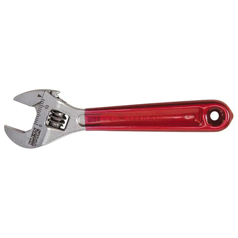 Adjustable Drive Wrench, Half Inch Jaw Capacity, Four Inch Length, Forged Heat Treated Alloy Steel For Maximum Strength, High Polish Chrome Finish