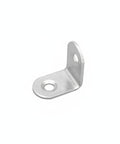 Heavy Duty Stainless Steel 90 Degree L Bracket For Furniture Reinforcement And Shelf Support 1.6mm Thick Metal With Silver Finish Corrosion