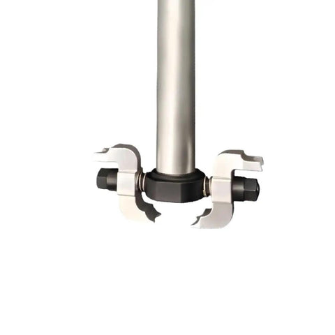 Heavy Lifter Geared Tapered Roller Bearing Puller For Motorcycle Electric Drivetrain Easy Inner Ring Extraction Zero Hassle close-up of tool's jaw and cylinder.
