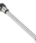 Must Have ER8 A Type Nut Straight Shank Extension Rod With Collet Chuck For CNC Milling Processing C8 Through C20 Models 150mm Long at an angle.