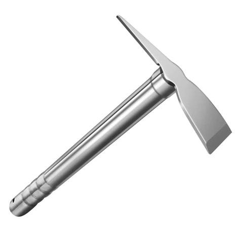 Stainless Steel Garden Hoe For Raised Beds Easy To Use Weeding Tool With Grippy Handle Durable Pickaxe Style Hoe For Planting Weeding And Garden Prep Made Easy