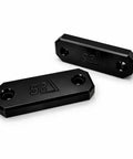 External Forend Weight Kit For M-LOK Rails, 12 Oz Nitride Coated Carbon Steel Made In USA, angled view of weight set