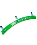 Rock Solid Brushless DC Motor Hall Sensor Plate 5 Pin 120 Degree Phase Angle for Electric Bikes and Evc Projects, green circuit board with wires.