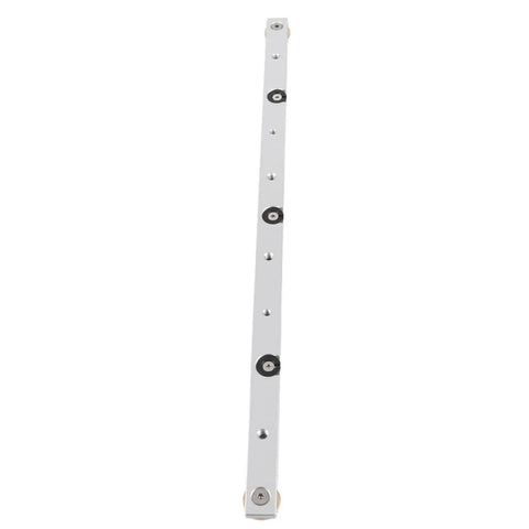 Pro Grade Aluminum Miter Bar For Table Saws And Router Tables, Adjustable M6 Crosscut Sled, durable slotted guide rail
