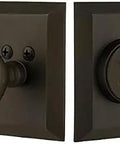 Solid Brass Single Cylinder Deadbolt Lock With Exterior And Interior Trim, Heavy Duty Security Upgrade, Keyed Alike Kit shown