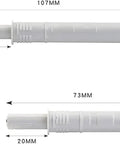 Magnetic Push Latches Set 2 Pack Cabinet Catches To Open Drawer Doors dimensions in millimeters
