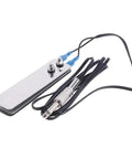 Two Pack Tattoo Foot Pedal Switch With Quarter Inch 6.35mm Plug And Stainless Steel Clip Cord, Long 1.5m Cable, Power Foot Control