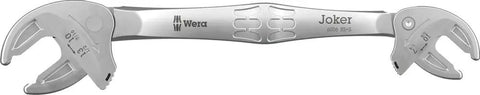6006 Joker Self-Setting Double Spanner Set, 2 Pieces, Automatic Hex Grip Wrenches, Lever Mechanism, Double Sided Design