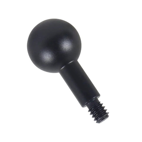 20mm Ball Head to Quarter Inch Screw Adapter Mount for Cameras and Vlogging Setup Gear, metal swivel adapter