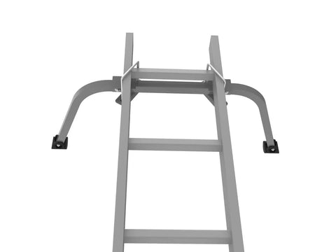 Heavy Duty Ladder Stabilizer For Roof Gutter And Wall Mount Wing Span Ladder Standoff 375 Lb Weight Rating Ultra Stable No Fuss Install