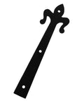 Decorative metal strap for heavy duty exterior door hinges 8 inch weld on slip joint stainless steel hinges for garage shed barn doors and cabinets built to last