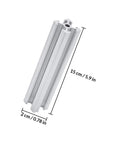 Four Pack Beefy Aluminum T Slot Profile 150mm Rails For DIY CNC, 3D Printer Frames, Workbenches And Industrial Framing Systems, Heavy Duty, Smooth Finish, Durable And Versatile For Quick, Easy Assembly. 150mm aluminum T-slot rail, 2cm wide