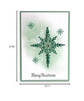 Must Have Christmas Scrapbooking Die Cuts Set With Metal Cutting Dies For Card Making And Paper Crafting, Merry Christmas snowflake card