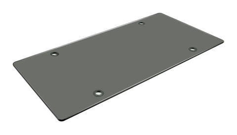 Slim Flat Unbreakable License Plate Covers Set Of 2 With Built To Last All Weather Durability Rust Proof Plastic Ultra Slim Frames And Easy Mounting