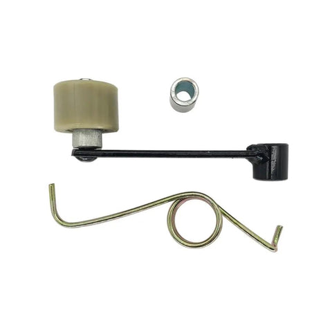 Heavy Duty Chain Tensioner With Roller Kits Upgrades Your 200cc ATV Quad BS200S-7 For Smooth Rides And Reliable Performance On Rough Trails, black metal with roller and spring