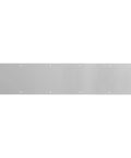Beefy Door Kickplate 6 In By 34 In Satin Nickel Aluminum 0.32 Inch Thick With Included Fasteners For 36 Inch Wide Doors Easy Install