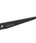Pro Grade Drift Key For Taper Drill Chucks And Center Key, DIN317 Zero Taper Shank, black finish metalworking tool